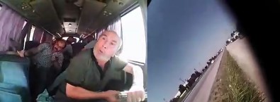 İşçi Servisinin Devrildi Açıklaması Panik Anları Kamerada