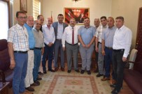 ESNAF ODASI - Kaymakam Sağlam Ziyaretçilerini Ağırladı