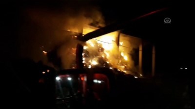 Konya'da Çiftlik Yangını