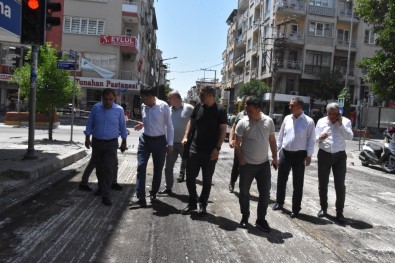 Nazilli'de Yol Yenileme Atağı