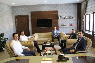 Ağrı Vali Yardımcıları Ve İlçe Kaymakamlarından Müdür Tekin'e Ziyaret