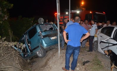 Bafra'da Kaza Açıklaması4 Yaralı
