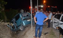 Bafra'da Kaza Açıklaması4 Yaralı