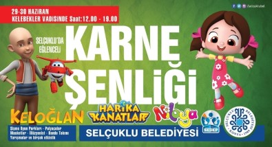 Çocuklar Karne Şenliğinde Buluşuyor