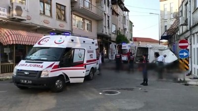 GÜNCELLEME - Edirne'de Düzensiz Göçmenleri Taşıyan Araç Kaza Yaptı