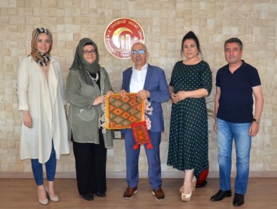 Kültürel Miras Anadolu Projesi Ekibinden Rektör Prof. Dr. Sedat Murat'a Ziyaret
