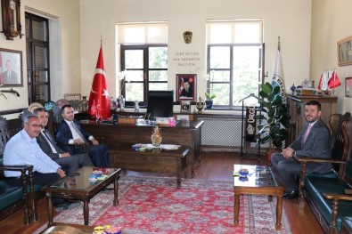 Vali Aktaş, Ürgüp Belediye Başkanı Aktürk'ü Ziyaret Etti
