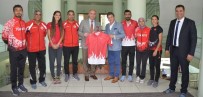 TÜRKİYE ATLETİZM FEDERASYONU - Atletizm Milli Takımı'ndan ETSO'ya Ziyaret