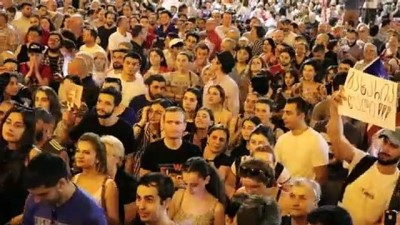 Gürcistan'ın Başkenti Tiflis'te Protestolar Devam Etti