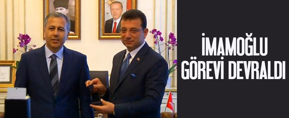 İmamoğlu görevi devraldı