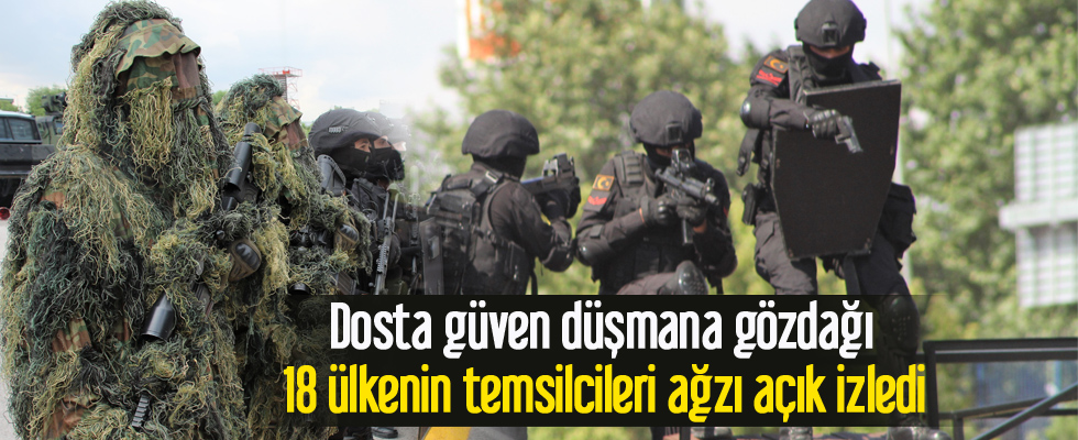 JÖAK her daim hazır olduğunu tüm dünyaya gösterdi