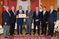 TÜRK TARIH KURUMU - KKTC Başbakanı Tatar, Türkiye'den Gelen Heyeti Kabul Etti