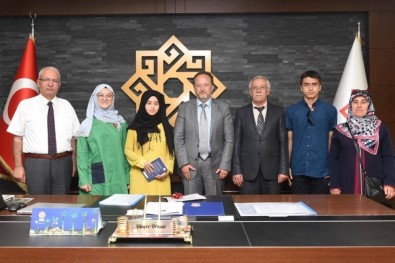 Başkan Orkan, LGS Şampiyonu Dağ'ı Makamında Ağırladı