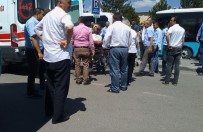 CUMHURIYET ÜNIVERSITESI - Halk Otobüsünün Çarptığı Yaşlı Adam Yaralandı