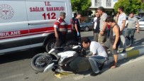 FEVZIPAŞA - İki Ayrı Kazada İki Motosiklet Sürücüsü Yaralandı