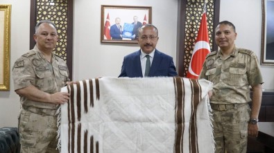Jandarma Genel Komutanlığı Lojistik Hizmetler Başkanı Koçum Siirt'te
