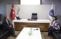 ŞAHIT - Sağlık Bakan Yardımcısı Emine Alp Meşe, Başkan Büyükkılıç'a Hayırlı Olsun Ziyaretinde Bulundu