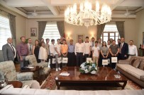 AHMET DENIZ - Vali Deniz LGS Birincilerini Ağırladı