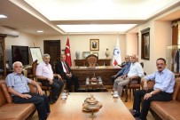MEHMET TURGUT - Alevi Kanaat Önderleri Rektör Turgut İle Bir Araya Geldi
