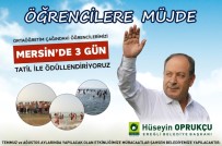 MIHENK TAŞı - Başkan Oprukçu'dan Öğrencilere Tatil Müjdesi