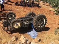 MEHMET KıLıÇ - Devrilen Traktörün Sürücüsü Hayatını Kaybetti