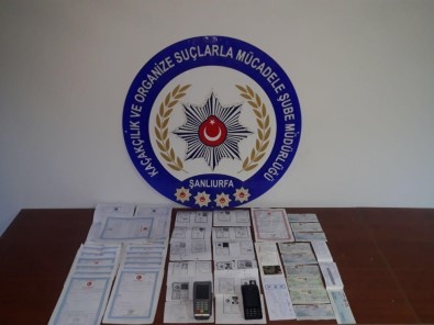 Şanlıurfa'da Tefeci Operasyonu Açıklaması 4 Tutuklama