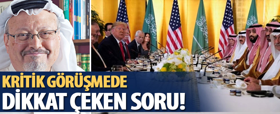 G-20'de Cemal Kaşıkçı sorusu yanıtsız kaldı!