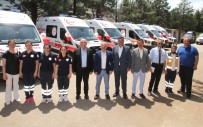 Amasya'nın Sağlık Filosuna 11 Yeni Araç