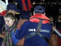 YALıKAVAK - Çalıntı yatla kaçmaya çalışan kaçaklar yakalandı