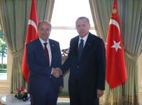 VAHDETTIN - Cumhurbaşkanı Erdoğan, KKTC Başbakanı Tatar'ı Kabul Ediyor