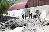 SICAK ASFALT - Dere Tıkandı, Asfalt Yol Çöktü