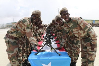 Somalili Askerler İçin Yemin Töreni Yapıldı