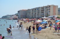 KUMBAĞ - Tekirdağ'da Bayram Tatilinde Plajlar Doldu Taştı