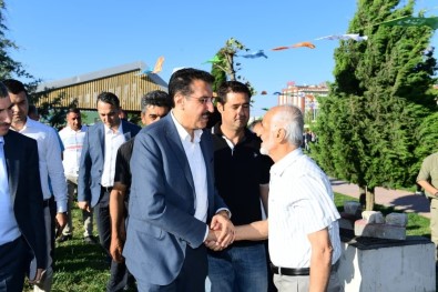 Milletvekili Tüfenkci Kiraz Festivalinde