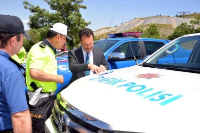 Bilecik'te Havadan Bayram Denetimi