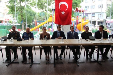 Çan'da Protokol Bayramlaştı