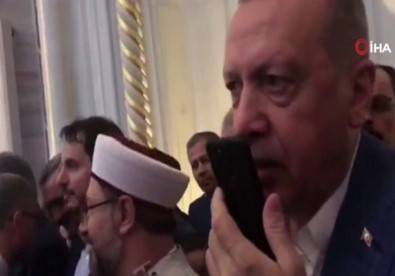 Cumhurbaşkanı Erdoğan Pençe Harekatı'nda Görevli Askerlerle Bayramlaştı