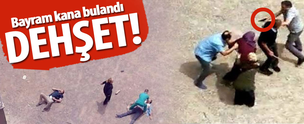 Sokak ortasında dehşet anları kamerada!