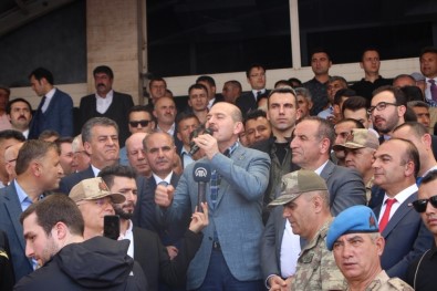 İçişleri Bakanı Süleyman Soylu Şırnak'ta