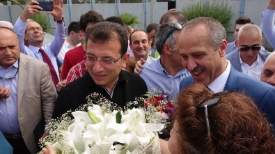 İmamoğlu'na Memleketi Trabzon'da Coşkulu Karşılama