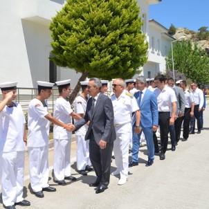 Marmaris'te Resmi Bayramlaşma Töreni Yapıldı