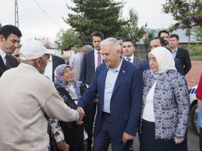 Binali Yıldırım, Köylüleri İle Bayramlaştı