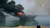 İran Sahilinde Yangın