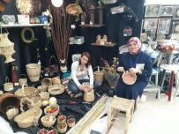 KİRAZ FESTİVALİ - Sepet Örücülüğü KO-MEK'te Yaşatılıyor