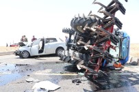 Traktör İle Otomobilin Çarpıştığı Kazada Genç Kız Kurtarılamadı