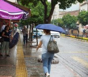 YAĞMURLU - Aydın'da Sıcak Hava Yerini Yağışa Bırakacak