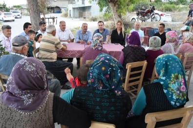 Bozdoğan, Bayram Tatilinde Mahalleleri Ziyaret Etti