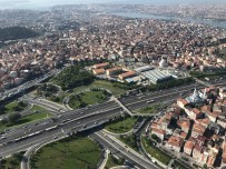 TRAFİK DENETİMİ - İstanbul'da Polis Helikopteriyle Bayram Dönüşü Trafik Denetimi
