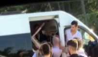 Beyzbol sopalı kavga kamerada!