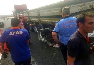 Kahramanmaraş'ta Trafik Kazası 1 Ölü, 7 Yaralı